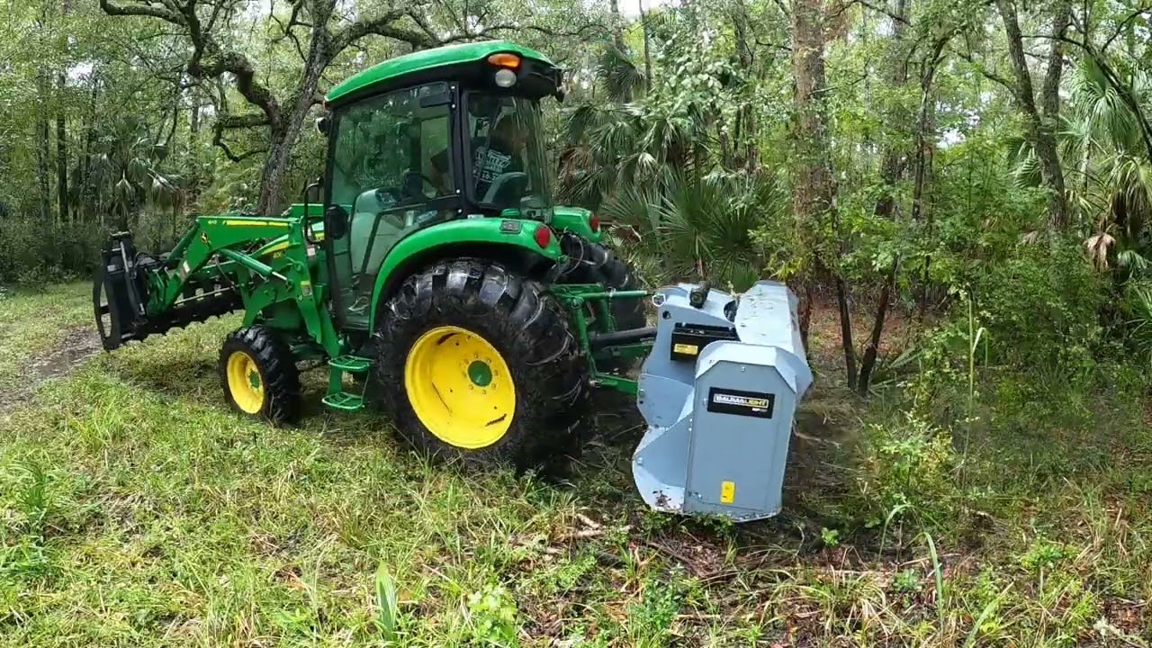 MP360 Fixed Tooth Mulcher for Power Take Off on a Tractor