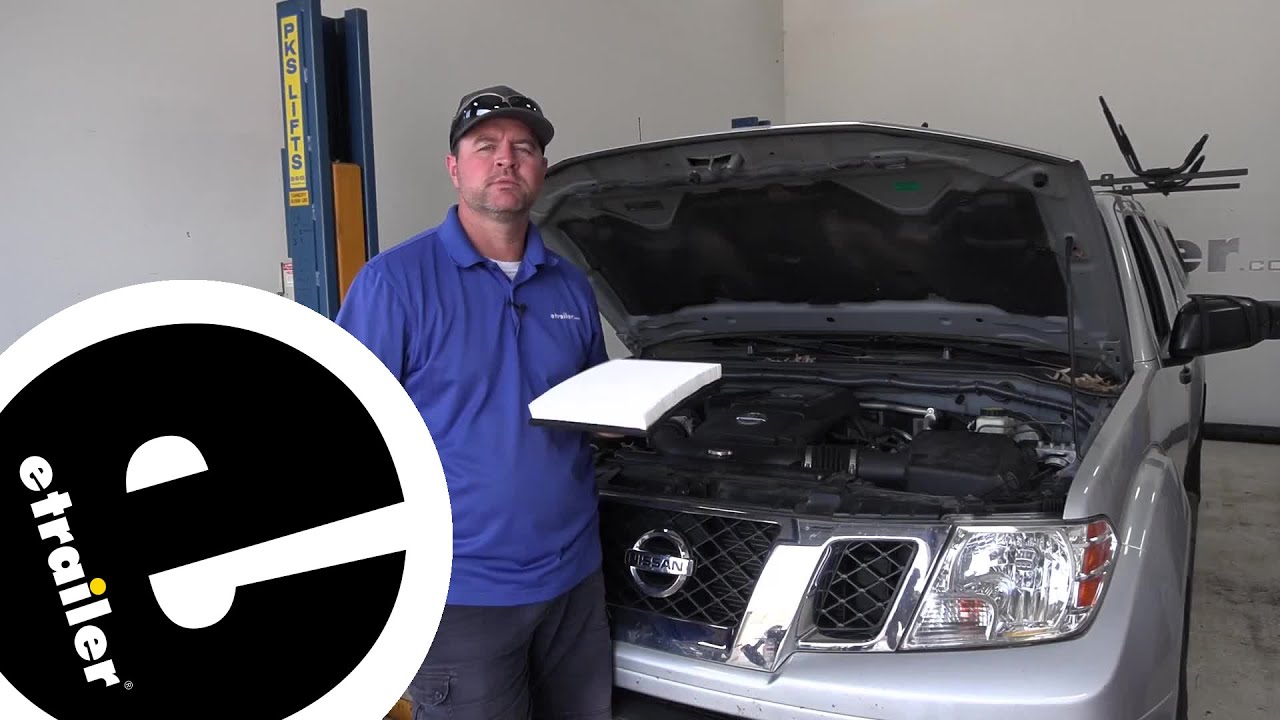 etrailer | Setting up the PTC Custom Fit Engine Air Filter on a 2017 Nissan Frontier
