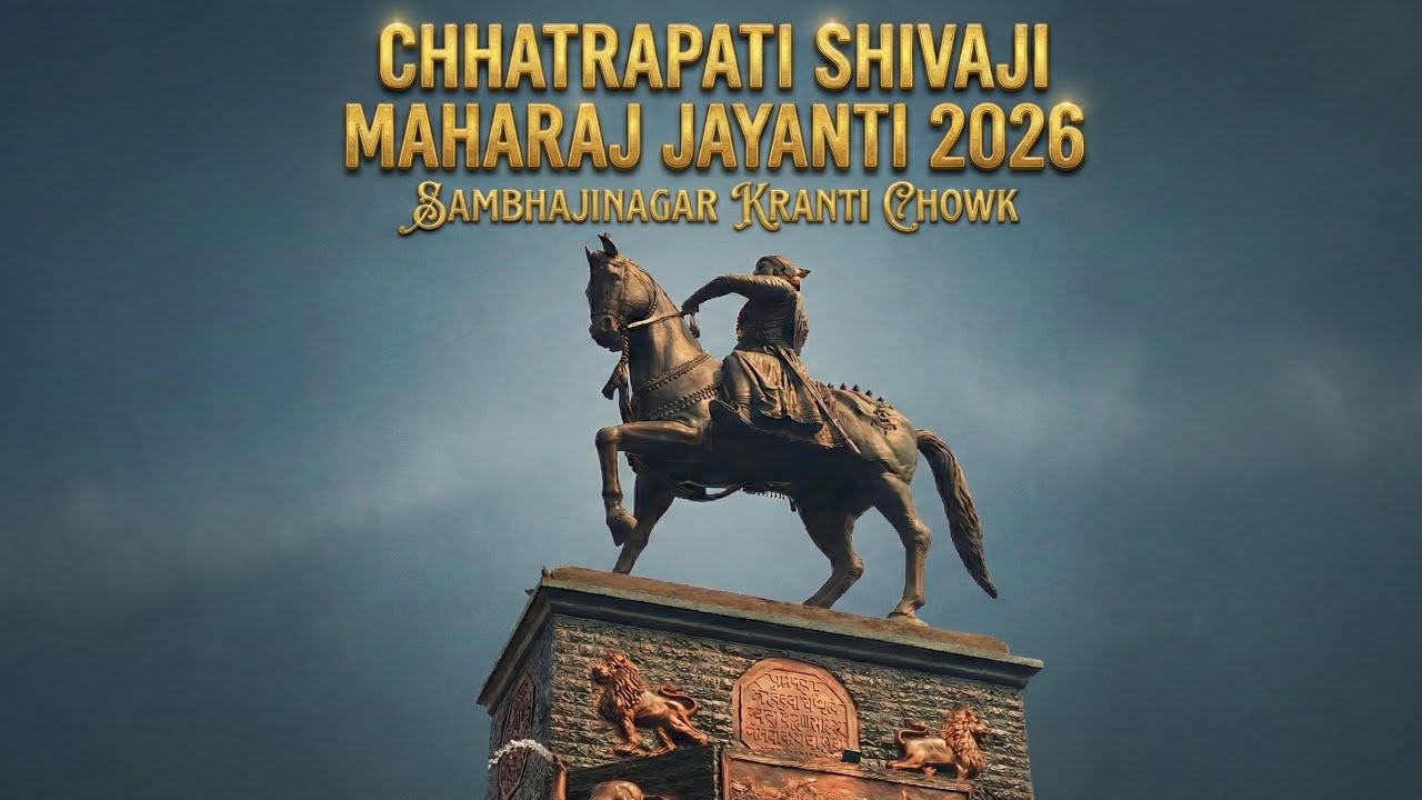 Sambhajinagar shiv jayanti 2026 🚩✨ 