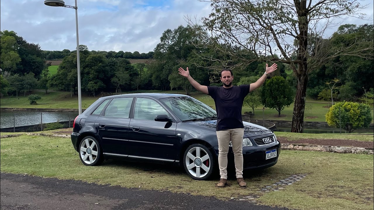 Peguei a estrada com o Audi a3 e fui para Londrina-PR.