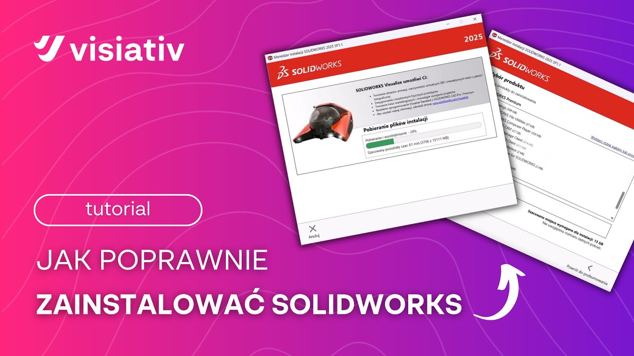 Jak pobrać oraz poprawnie zainstalować SOLIDWORKS? | Szkolenia SOLIDWORKS