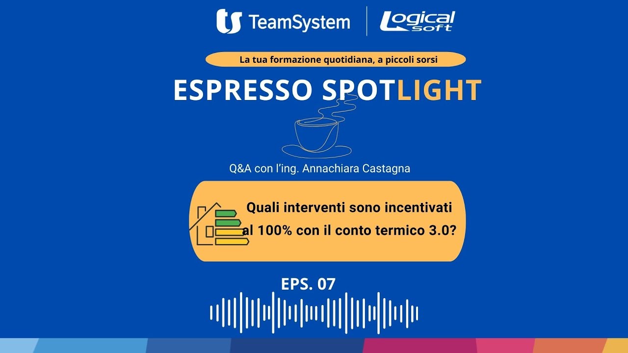 Quali interventi sono incentivati al 100% con il conto termico 3.0?