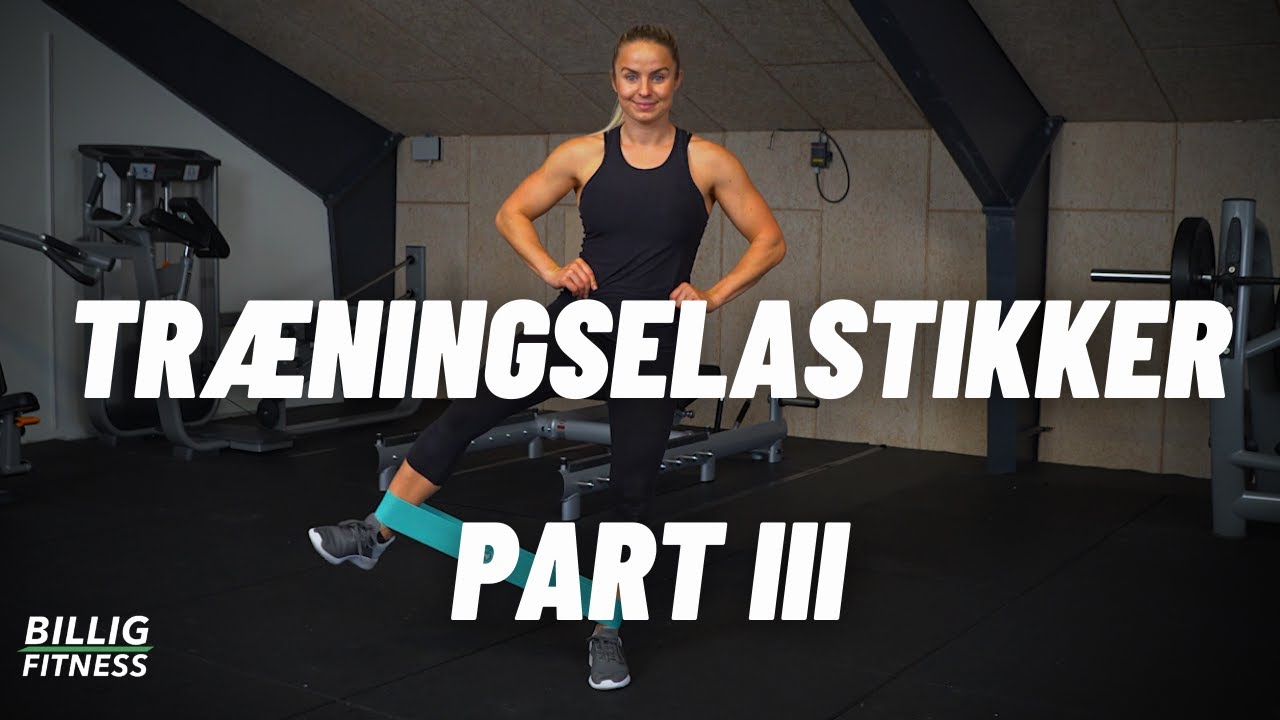 Hjemmetræning med elastikker: Se de ultimative øvelser med træningselastikker her!