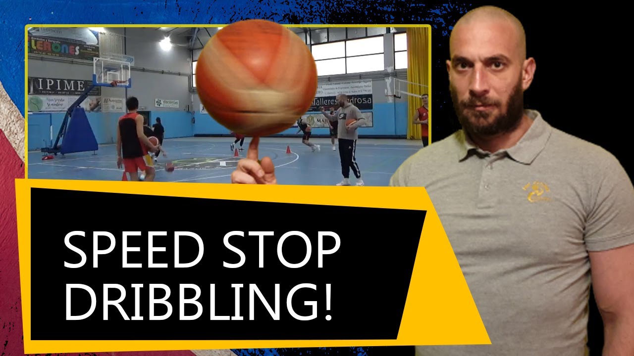 Speed Stop Dribbling - How to Change Direction? Basketball Camp Spain 2022