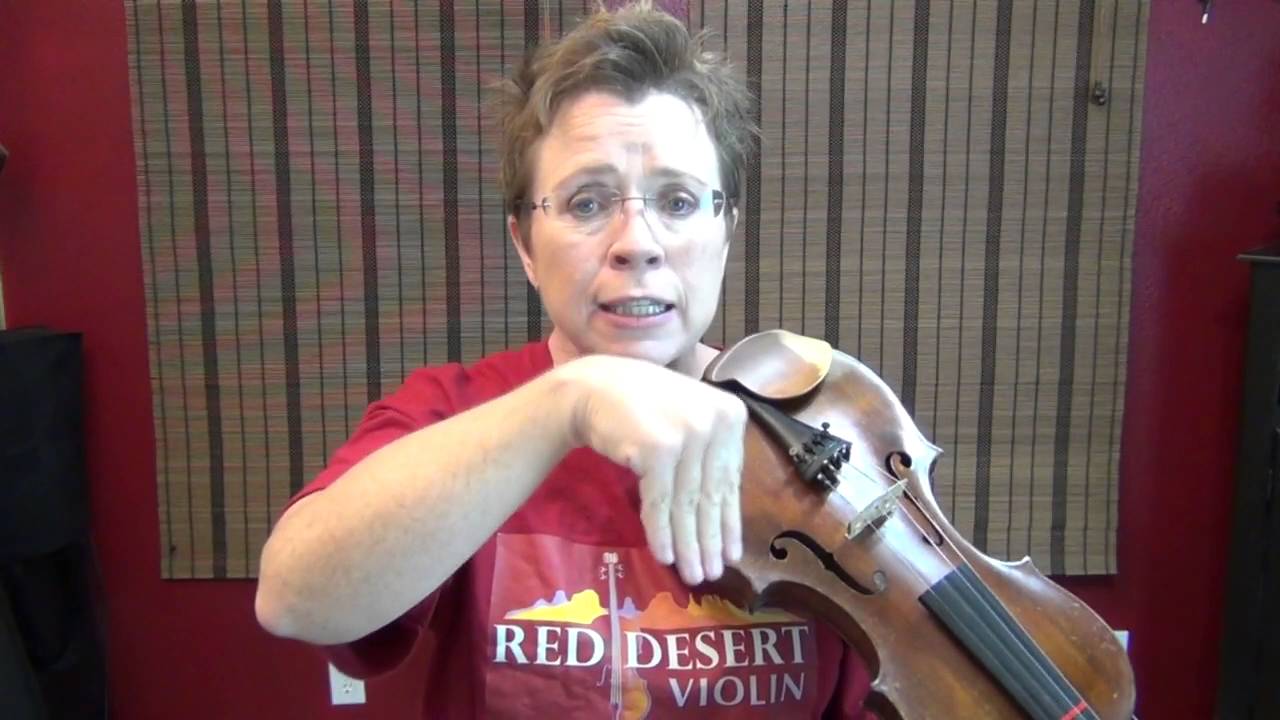 Extreme frog exercise for violin