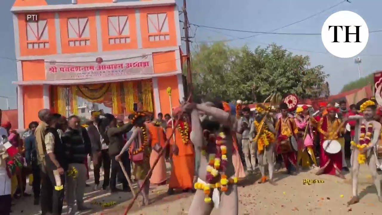 Days ahead of Maha Kumbh, 'Dharma Dhwaj' hoisted in Prayagraj