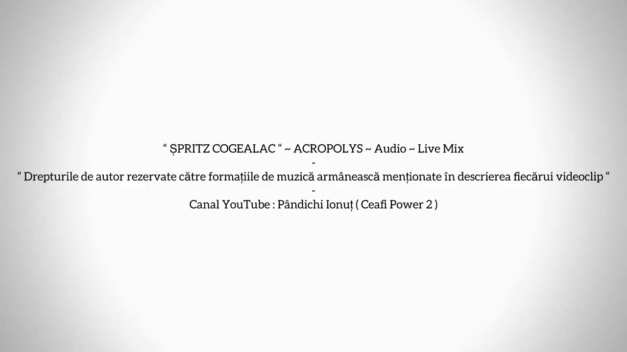Șpritz Cogealac ( ACROPOLYS ) - 01.05.2012 - Live Mix - 391