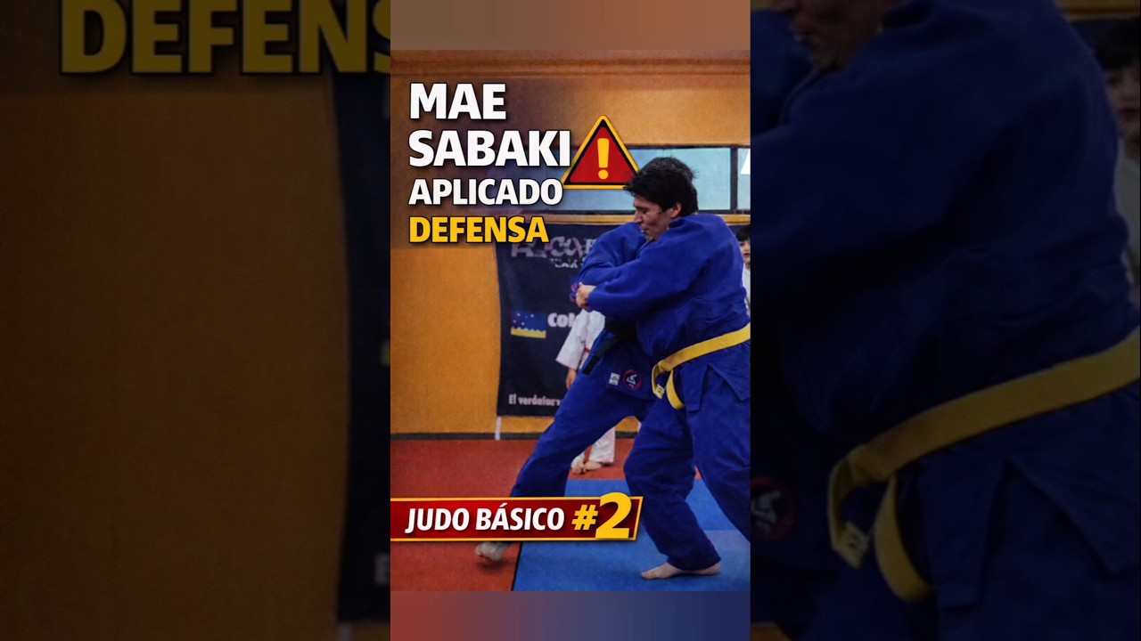 El error que arruina tu defensa en judo / Mae Sabaki para defender #judo #taisabaki