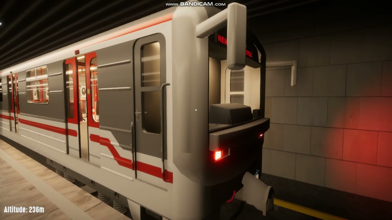 PRAGUE METRO SIMULATOR | Linka A - Zelivskeho Station