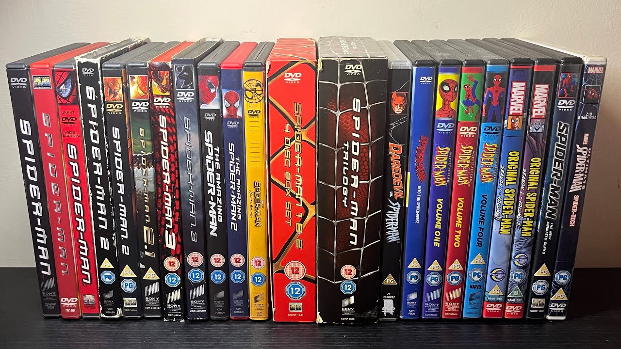 My Spider-Man DVD Collection Update 2023 (UK) DVD Unboxings