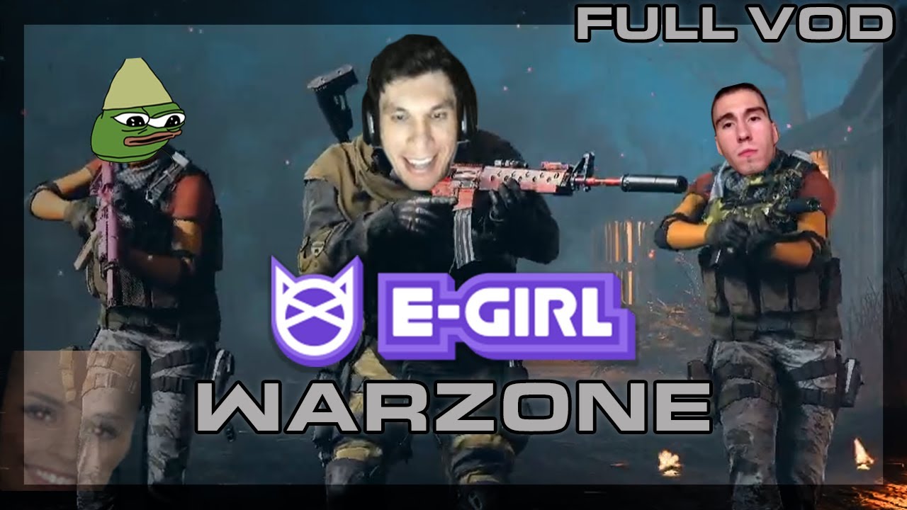 Trainwreckstv Books Girls From Egirl.gg To Play Warzone [Full Vod]