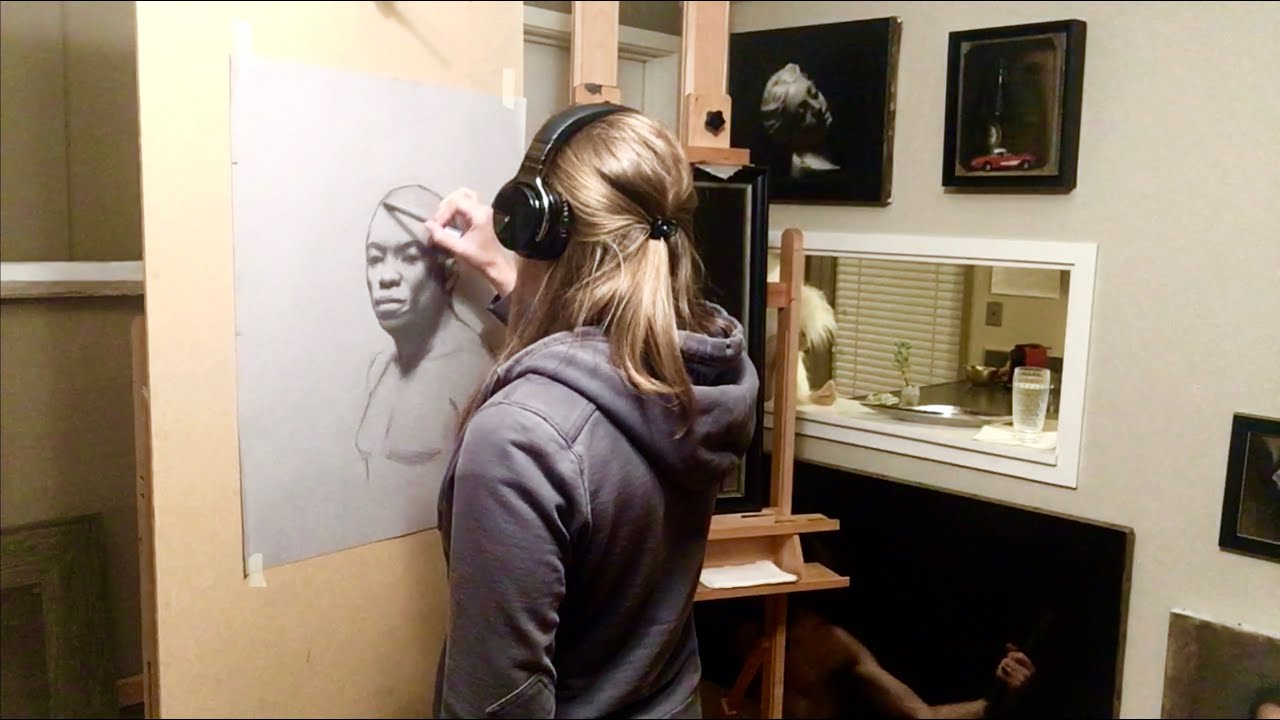 Reworking Portrait Drawings | Kevin