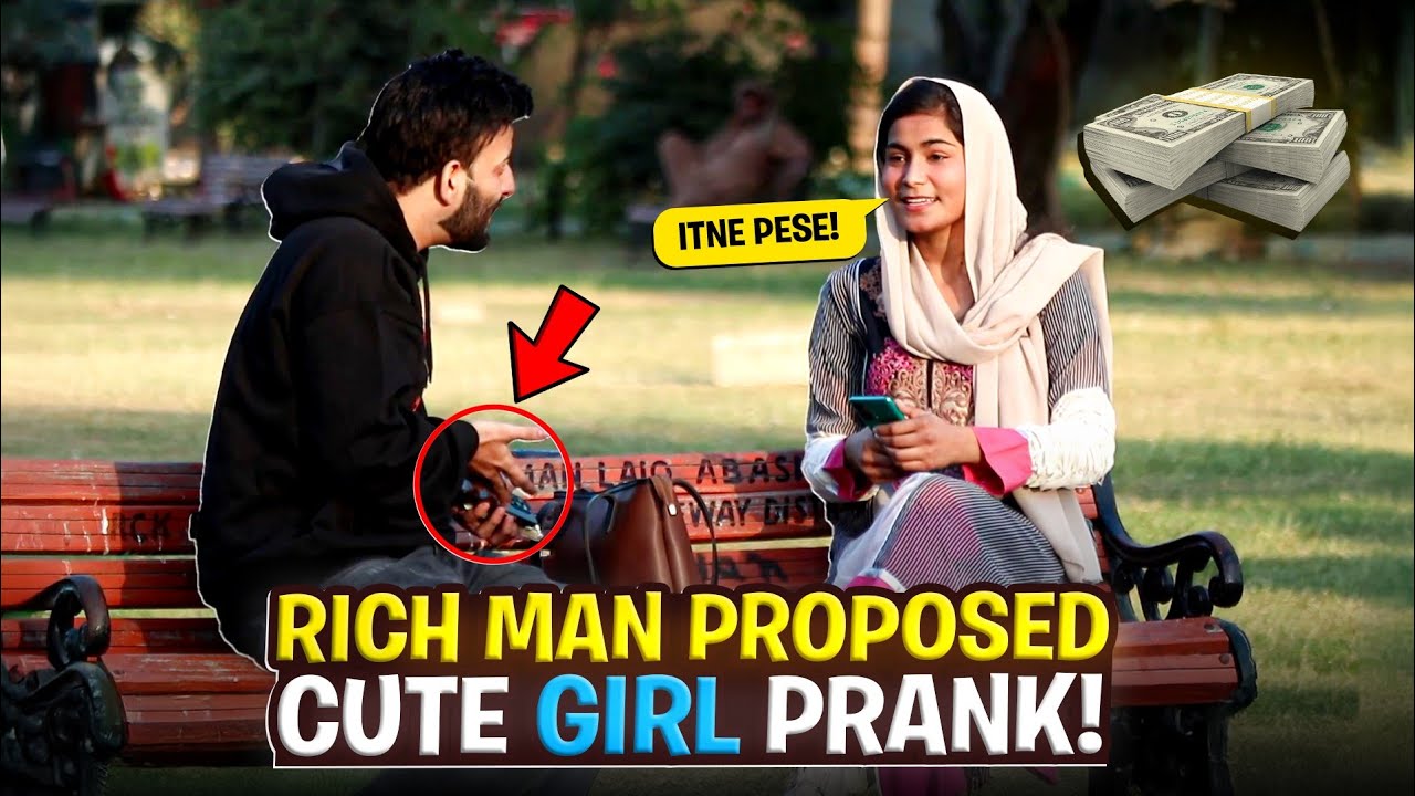Rich Man Proposed Cute Girl Prank | Pranks In Pakistan | Humanitarians Nano 