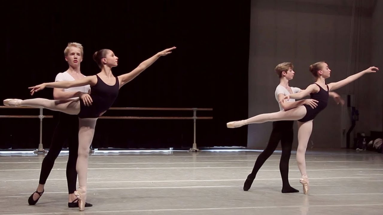 Danse classique - Adage / filles et garçons 15-16 ans / ballet girls & boys / Jean-Yves Lormeau