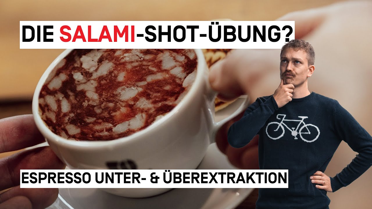 Dank SALAMI besserer KAFFEE?! | Espresso schmeckt nicht? Versuche diese Übung!