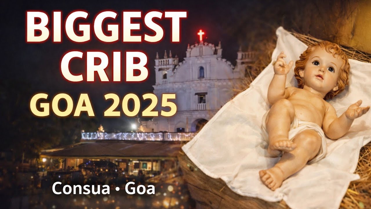Biggest Christmas Crib in Goa 2025 🎄 | Our Lady of Livra Febres Church, Consua