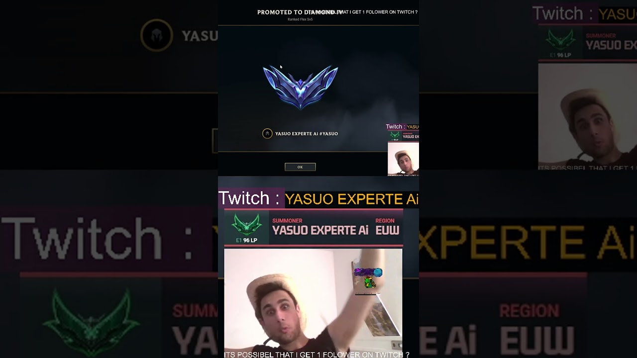 DIAMOND JUST YASUO | #yasuoexperteai auf #Twitch