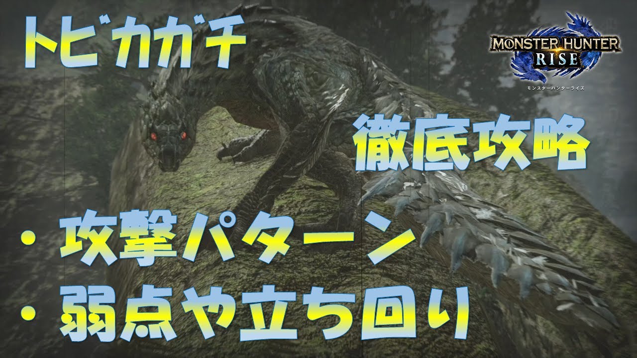 トビカガチが倒せない！って人、こんなのどう？【モンスターハンターライズ】