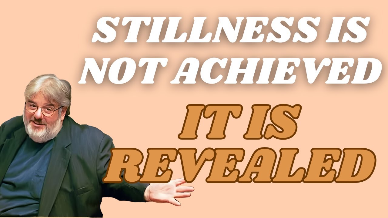 STOP STRIVING — HOW STILLNESS REVEALS THE I AM YOU NEVER LOST