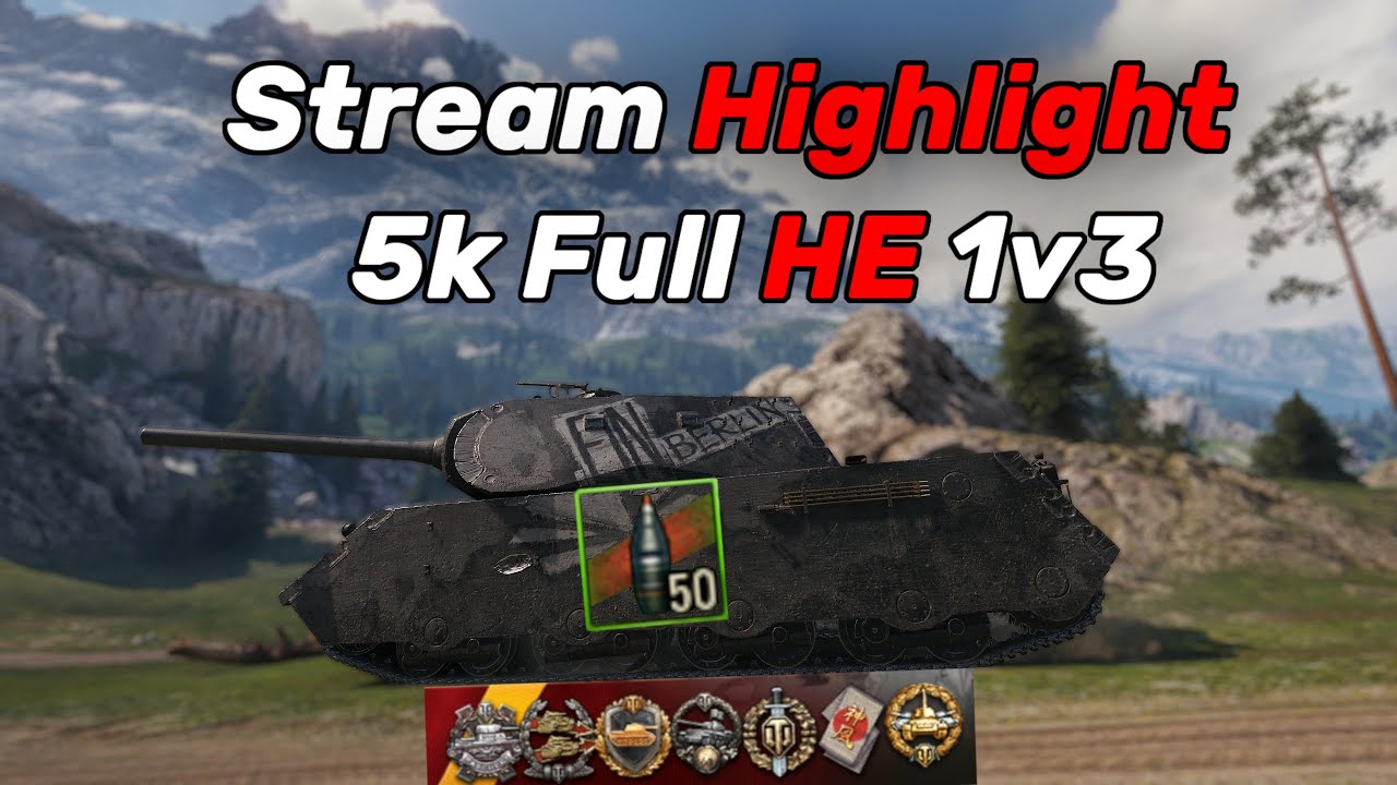 Mauerbrecher 5k HE Only 1v3 Carry | Streamhighlight