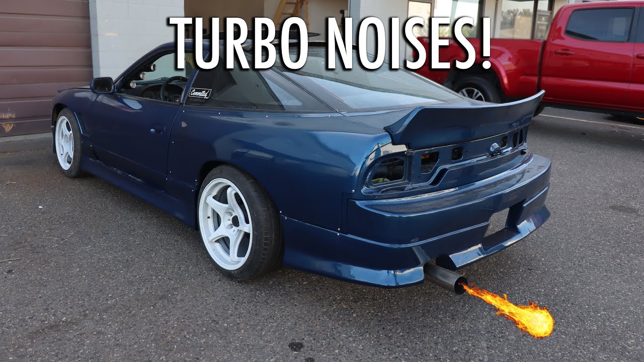 240sx gets new EXHAUST (sounds perfect)