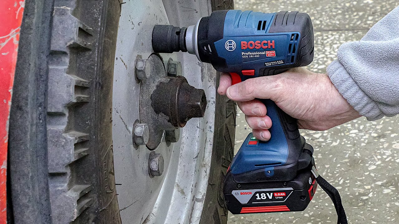Test akumulatorowego klucza udarowego Bosch GDS 18V-400 Professional