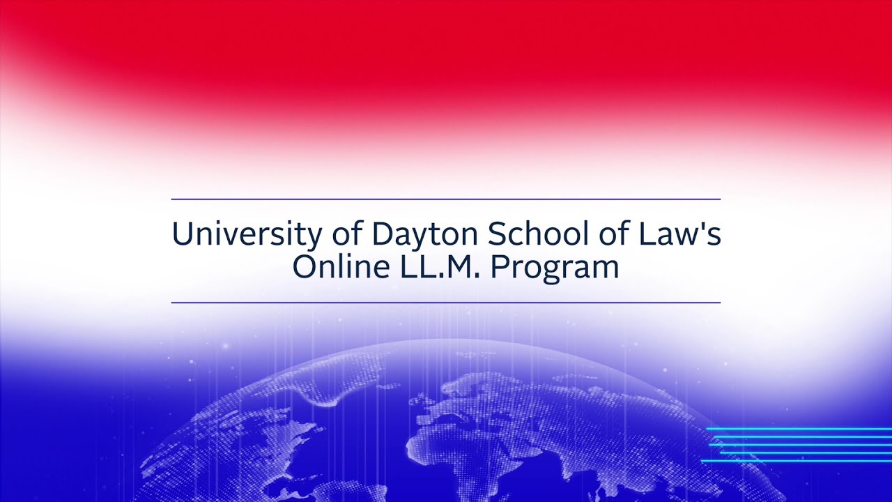 UD Law: Online LL.M. Program Overview