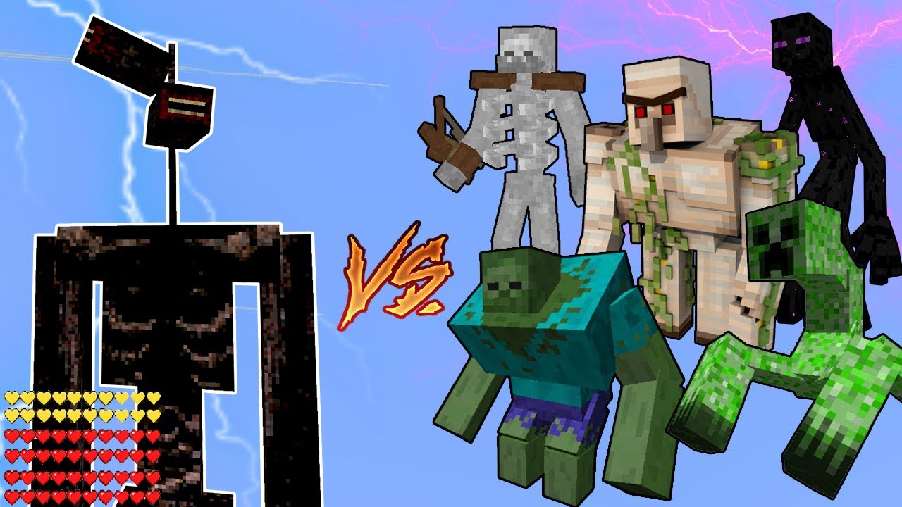 Siren Head PC Vs. Mutant Monsters in Minecraft