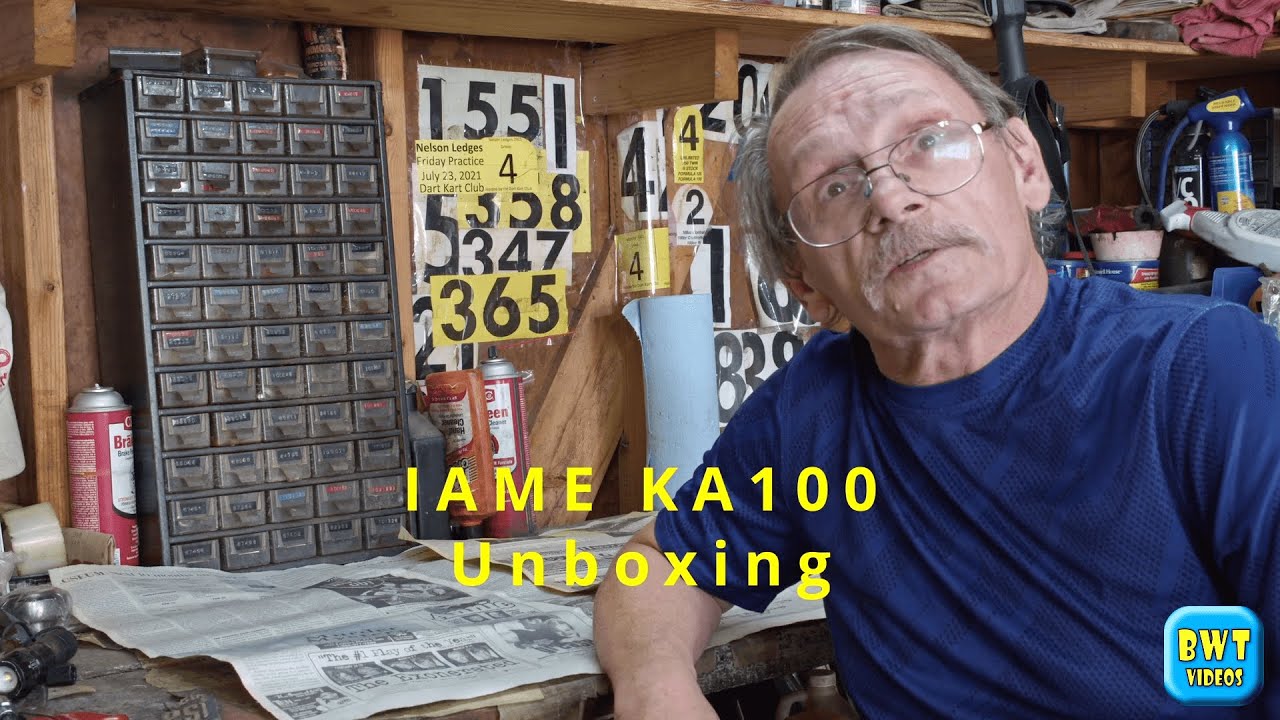 IAME KA100 Unboxing