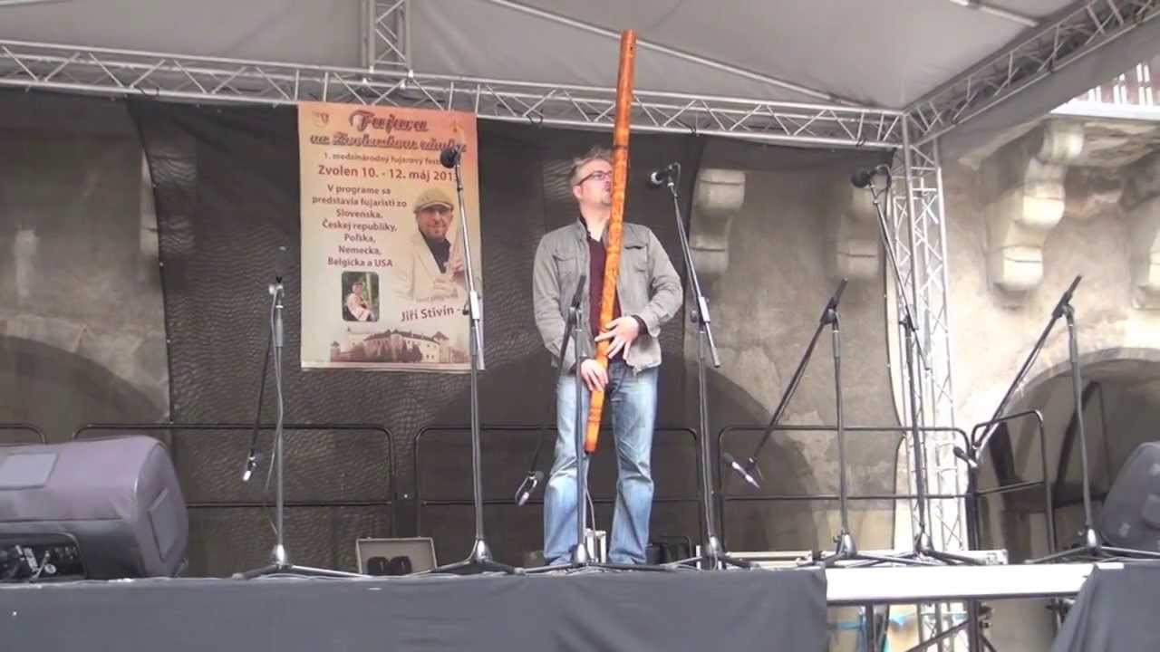 Fujarist Marco Trochelmann (Deutschland) in Zvolen 2013