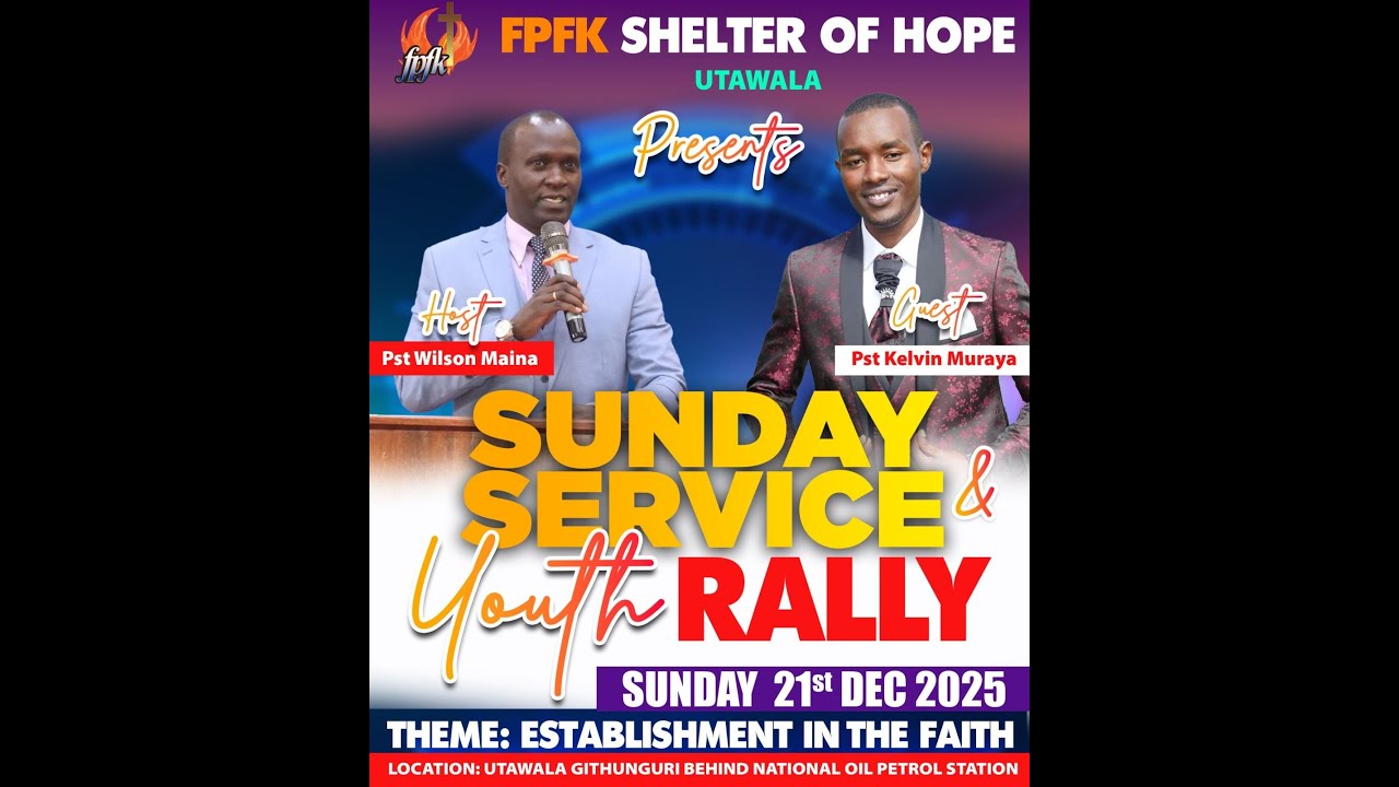 Youth Sunday Service || 21st December 2025