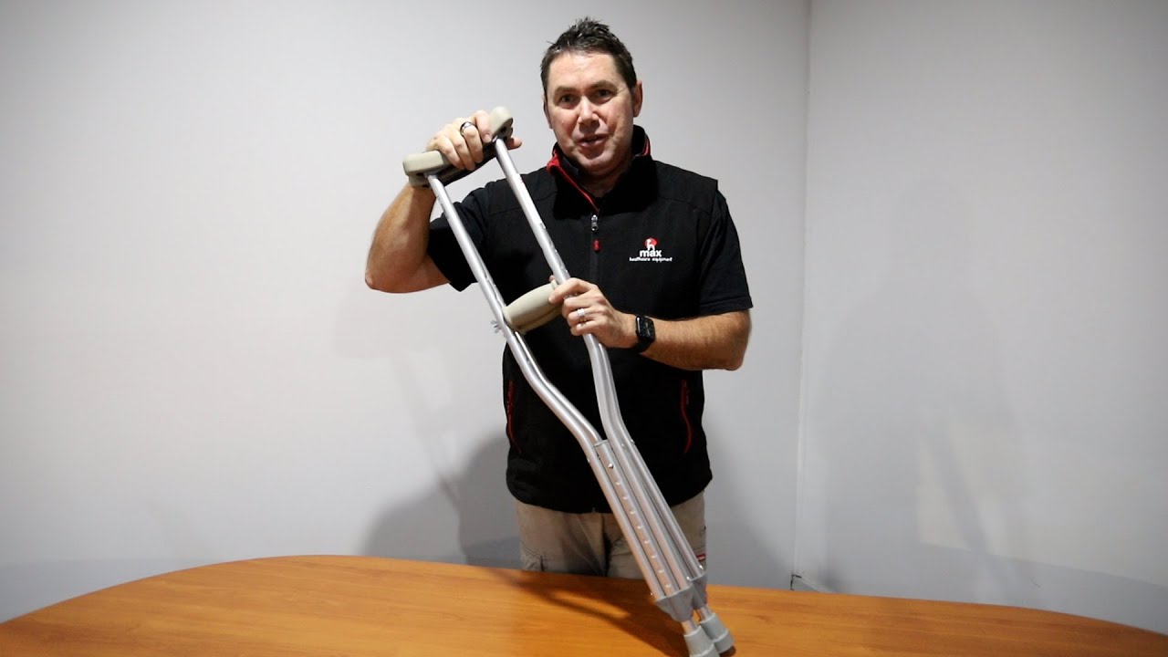 Understanding how to measure for Standard Crutches