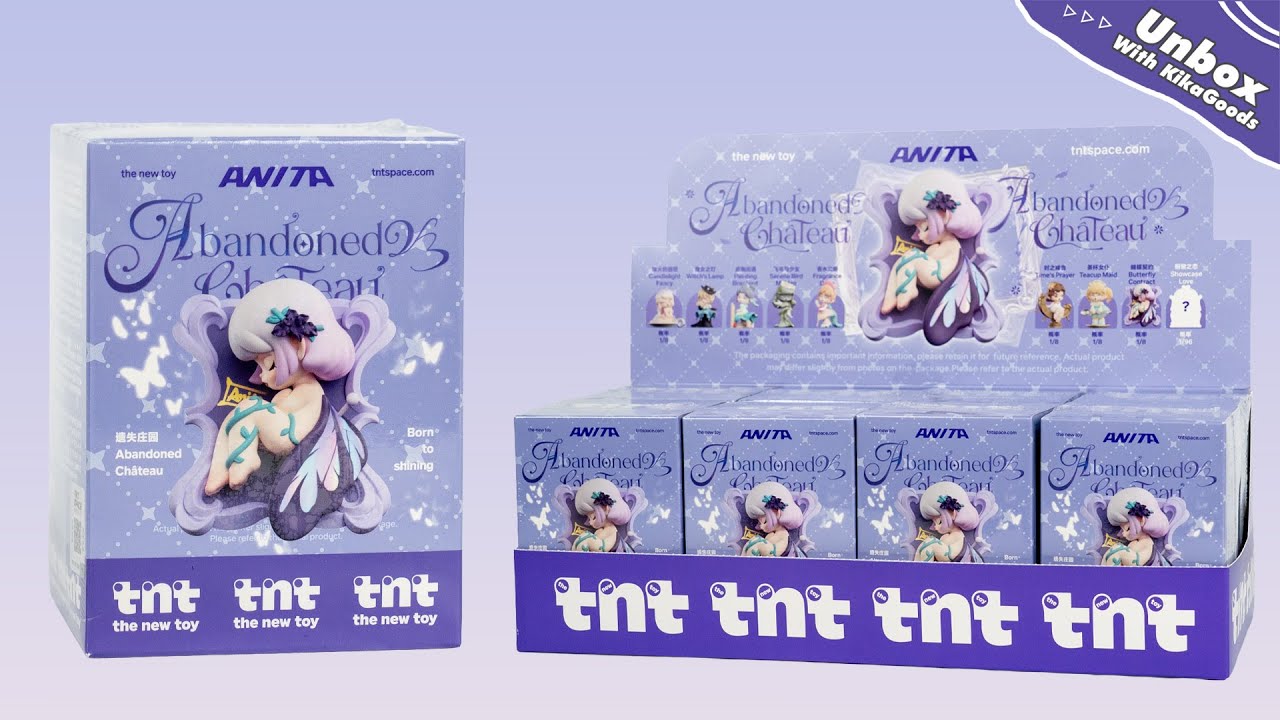 Unboxing Anita Abandoned Chateau Series Blind Box #kikagoods #asmr #doll #figure #cute #unboxing