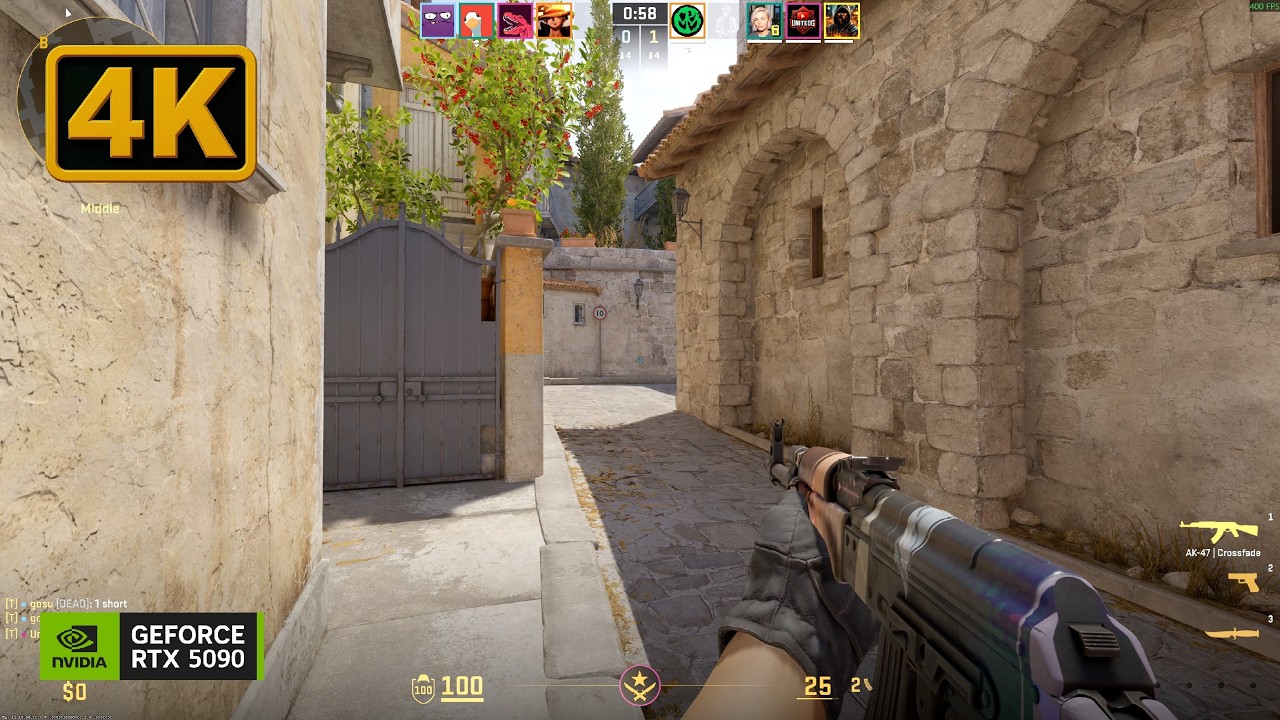 Counter-Strike 2 Gameplay 4K (No Commentary)