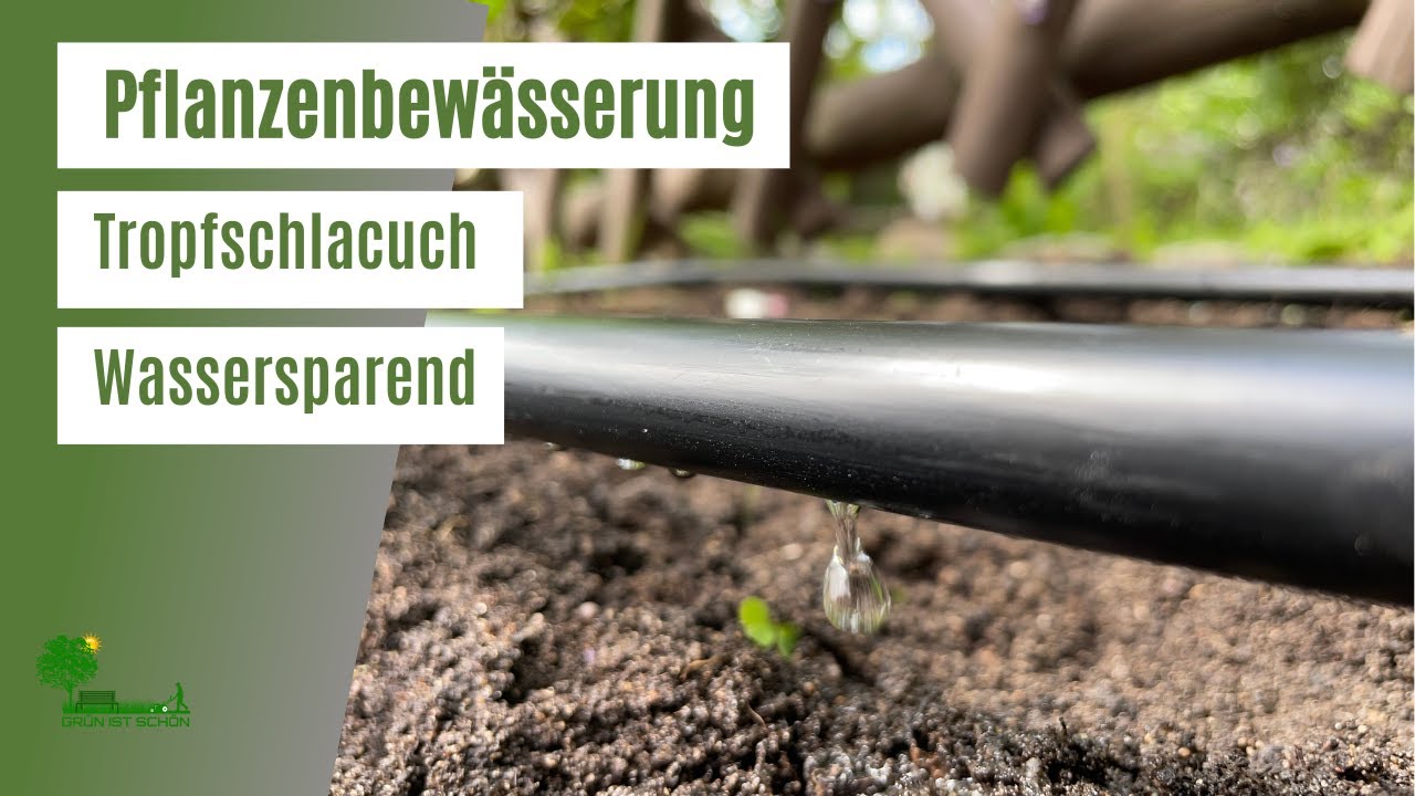 Tropfschlauch von Gardena, Gartenbewässerung, bequem Blumen & Pflanzen bewässern, Micro-Drip-System
