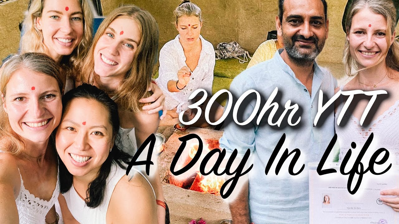 A Day In Life - Vlog | 300h Yoga Teacher Training Rishikesh | Yoga Vidya Mandiram Tapovan