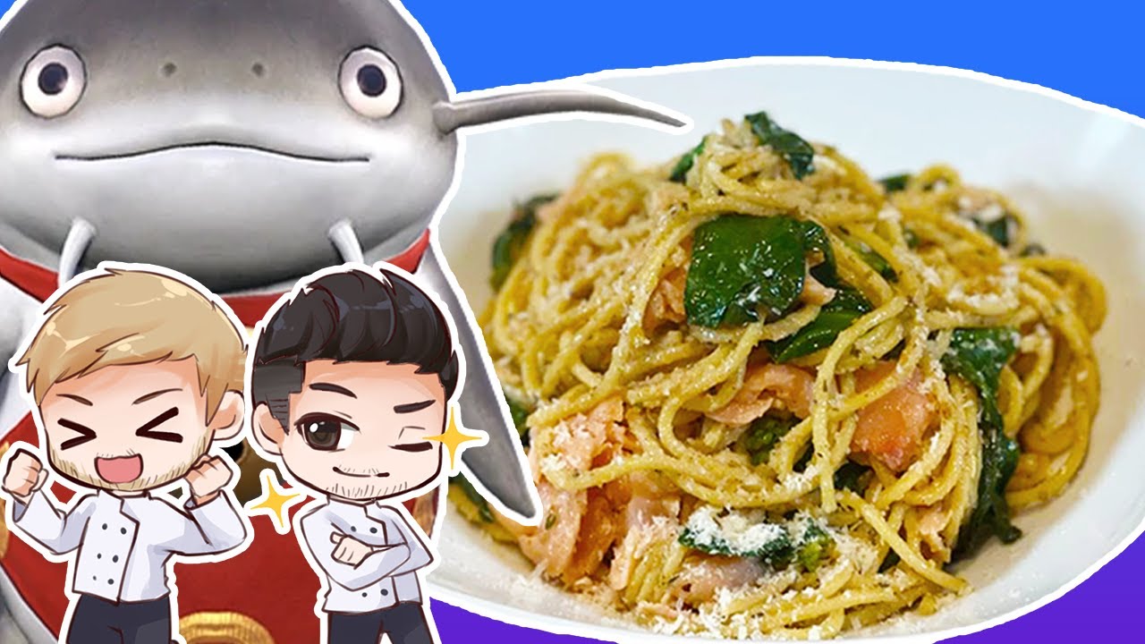 How to Make Creamy Salmon Pasta | Episode 10 - Final Fantasy XIV Cookbook