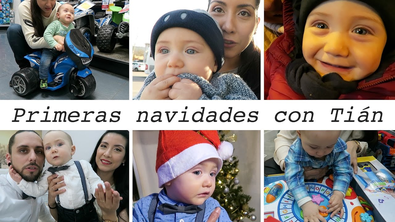 Primeras navidades con Tián | En casa con Pam y Fer