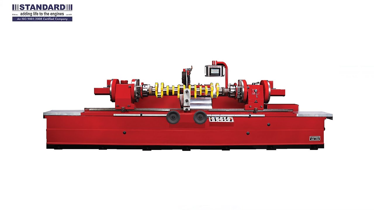 Crank Shaft Grinding Machine (CSG) - Standard Automotive Machines
