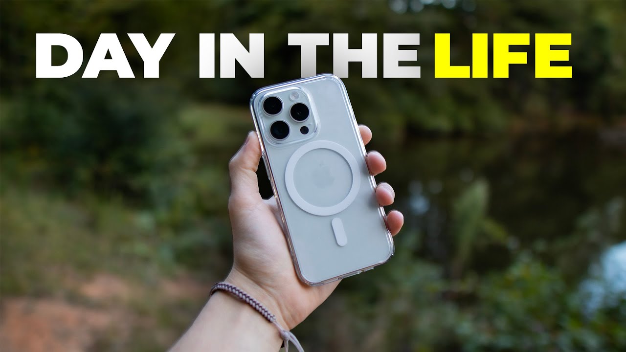 iPhone 15 Pro Real Day in the Life (Camera Test & Battery)
