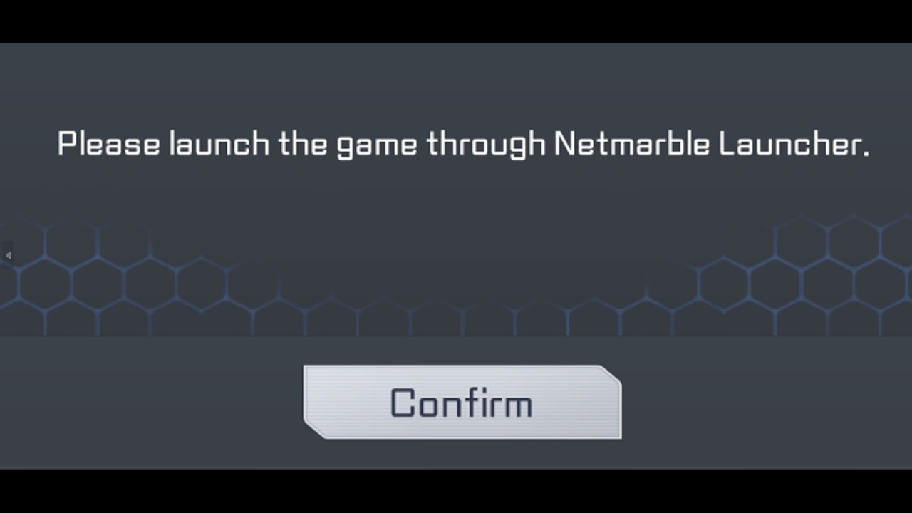 Исправление ошибки в RF ONLINE NEXT: пожалуйста, запустите игру через Netmarble Launcher