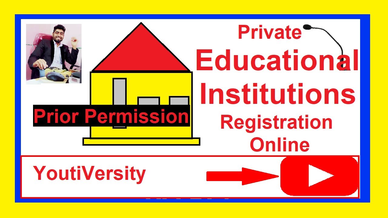 Private Educational Institution Registration Process for Assam || Prior Permission.