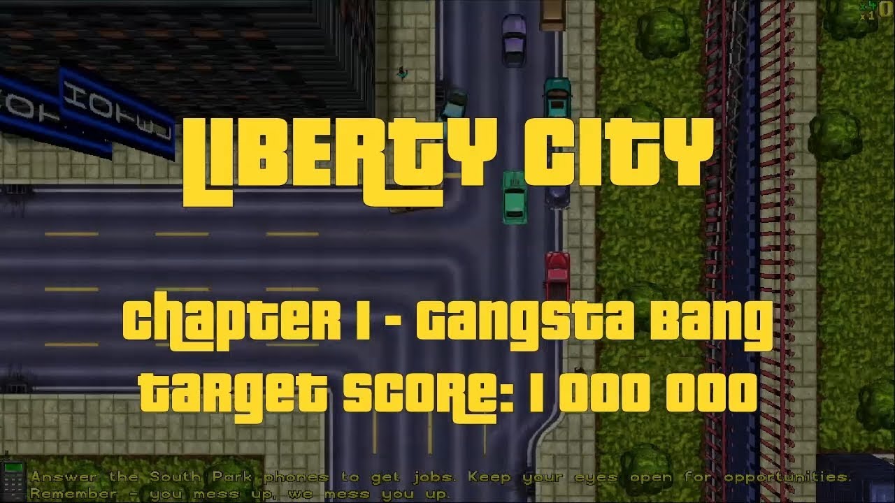 The Grand Theft Auto 1 Experience - Liberty City (Chapter 1 - Gangsta Bang)