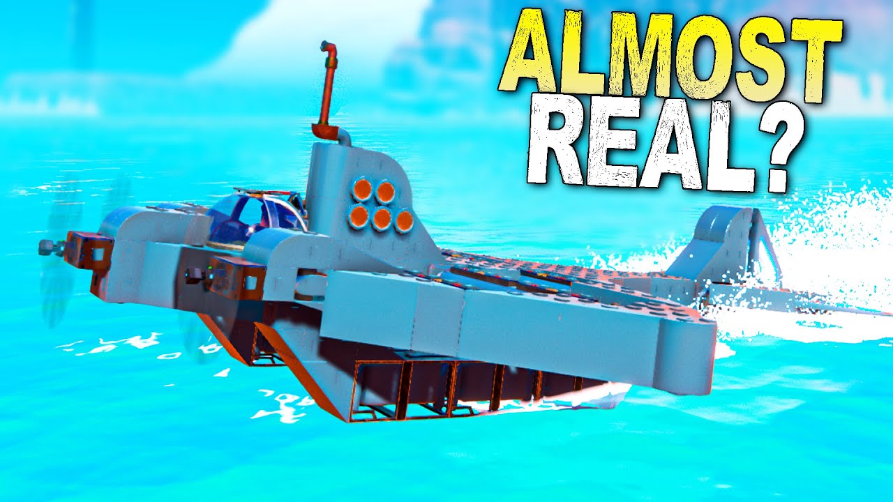 History Wanted This FLYING SUBMARINE, But Failed... SO I BUILT ONE