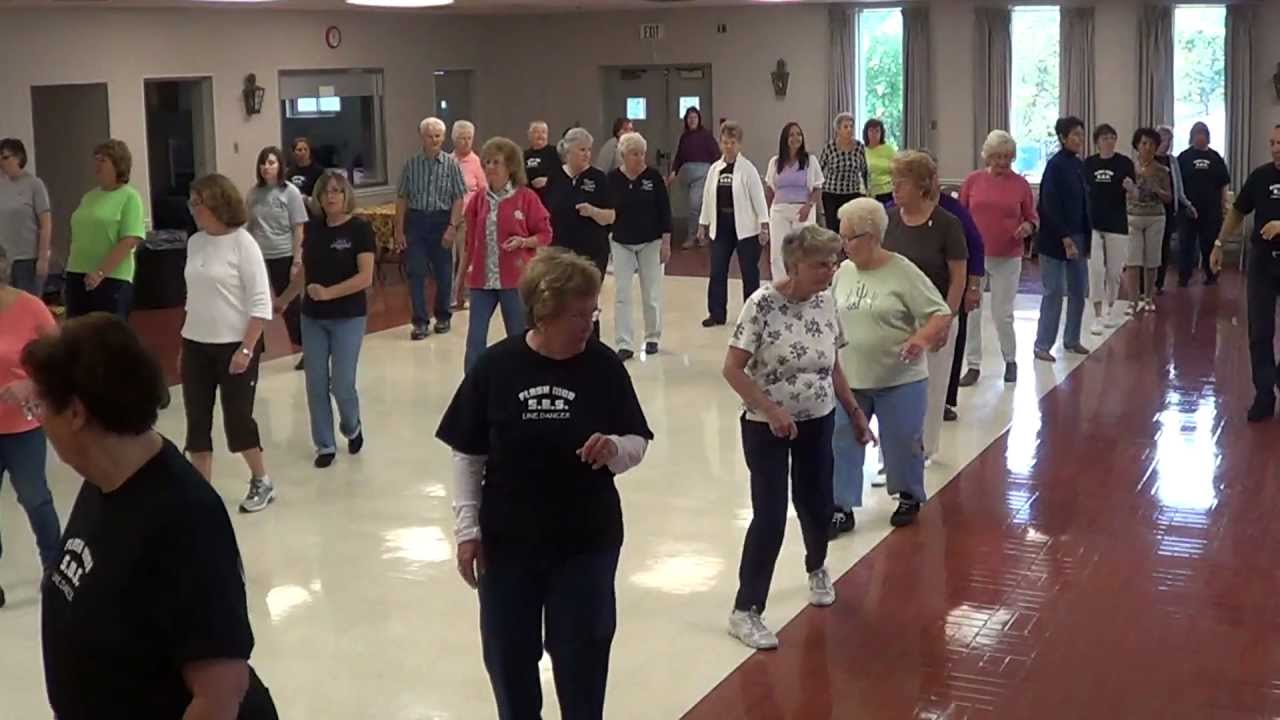 WHEN I DANCE Foxtrot Line Dance @ 2012 York, PA. Workshop