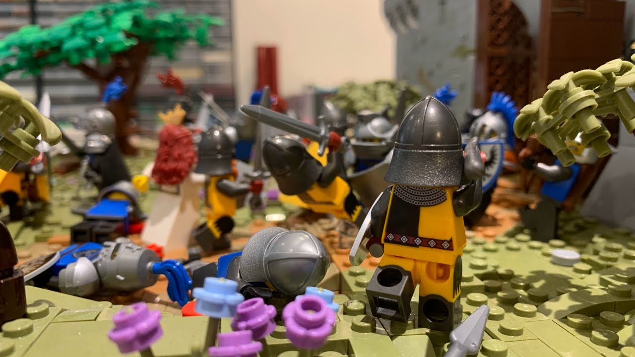 LEGO Black FALCON CASTLE Moc Cinematic