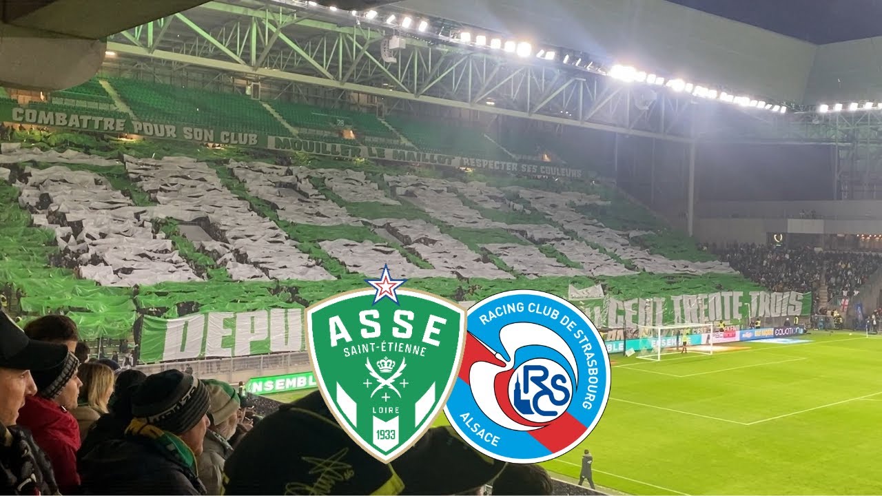AMBIANCE SAINT-ETIENNE - STRASBOURG (ASSE - RCSA) (2-0) - LES STEPHANOIS PREPARENT AU MIEUX LE DERBY