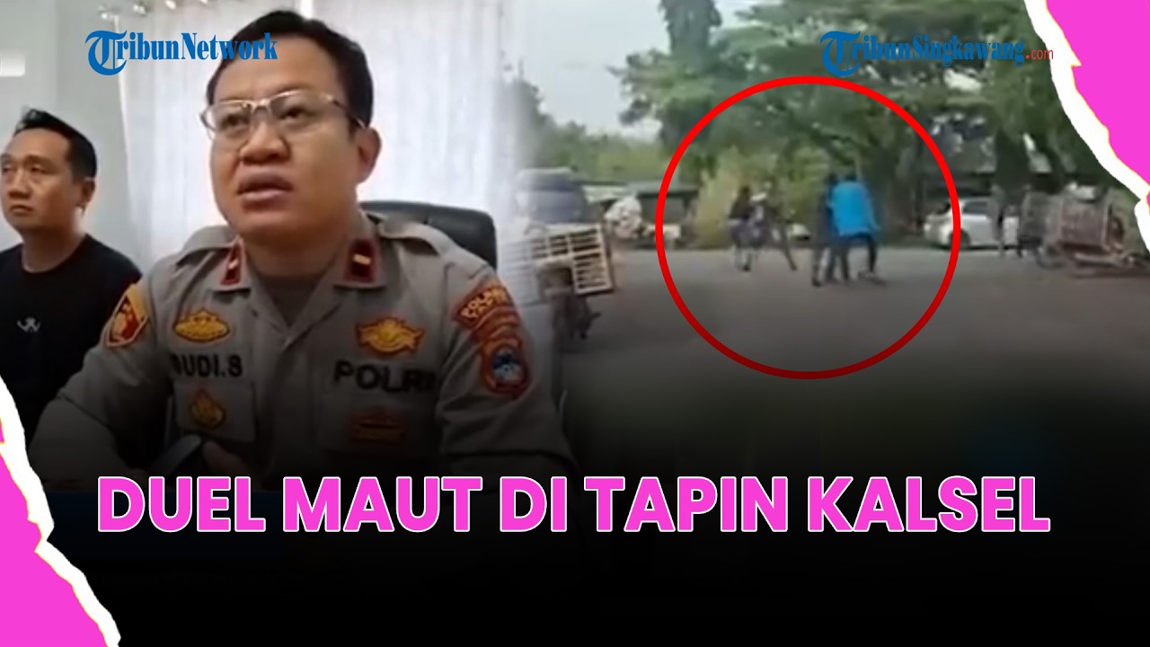 🔴PERKELAHIAN BERSENJATA TAJAM HEBOHKAN PASAR KERATON TAPIN KALSEL