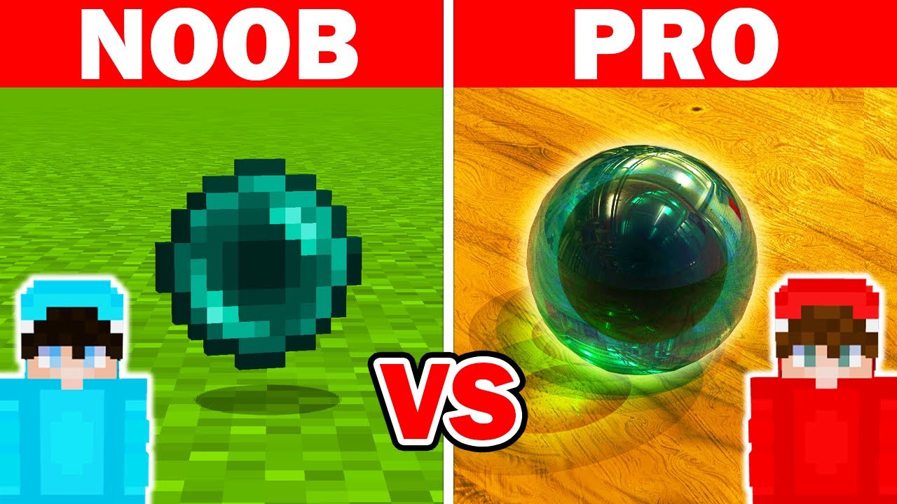 NOOB vs PRO Ale Minecraft Jest REALISTYCZNY