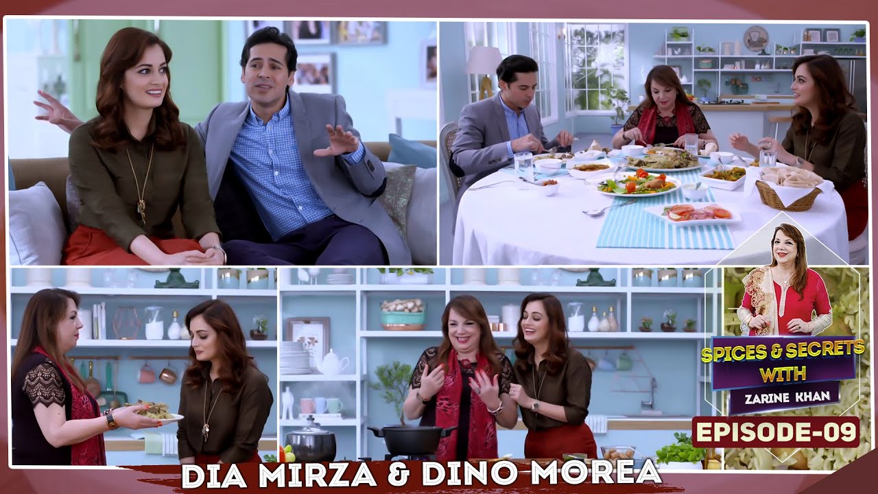 Chef Zarine Khan's Chop Pulao & Turai Bhaji Recipes With Dia Mirza & Dino Morea | Ep 9